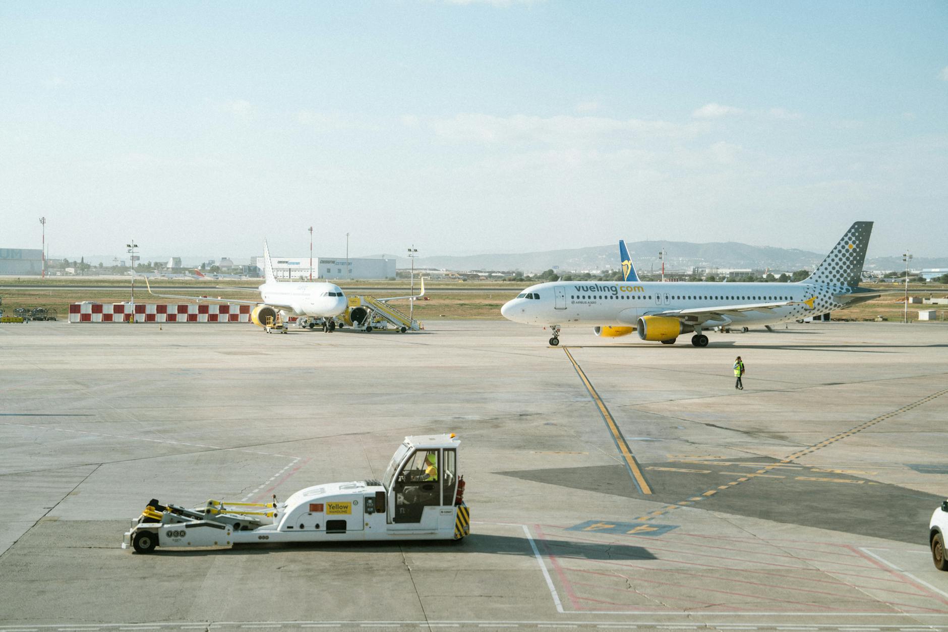 Airplane taxiing on airport runway — Norwegian Air Shuttle cargo alternatives