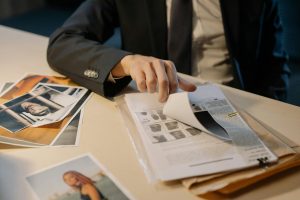 Businessman examining import export documents - customs clearance guide for air freight shipments