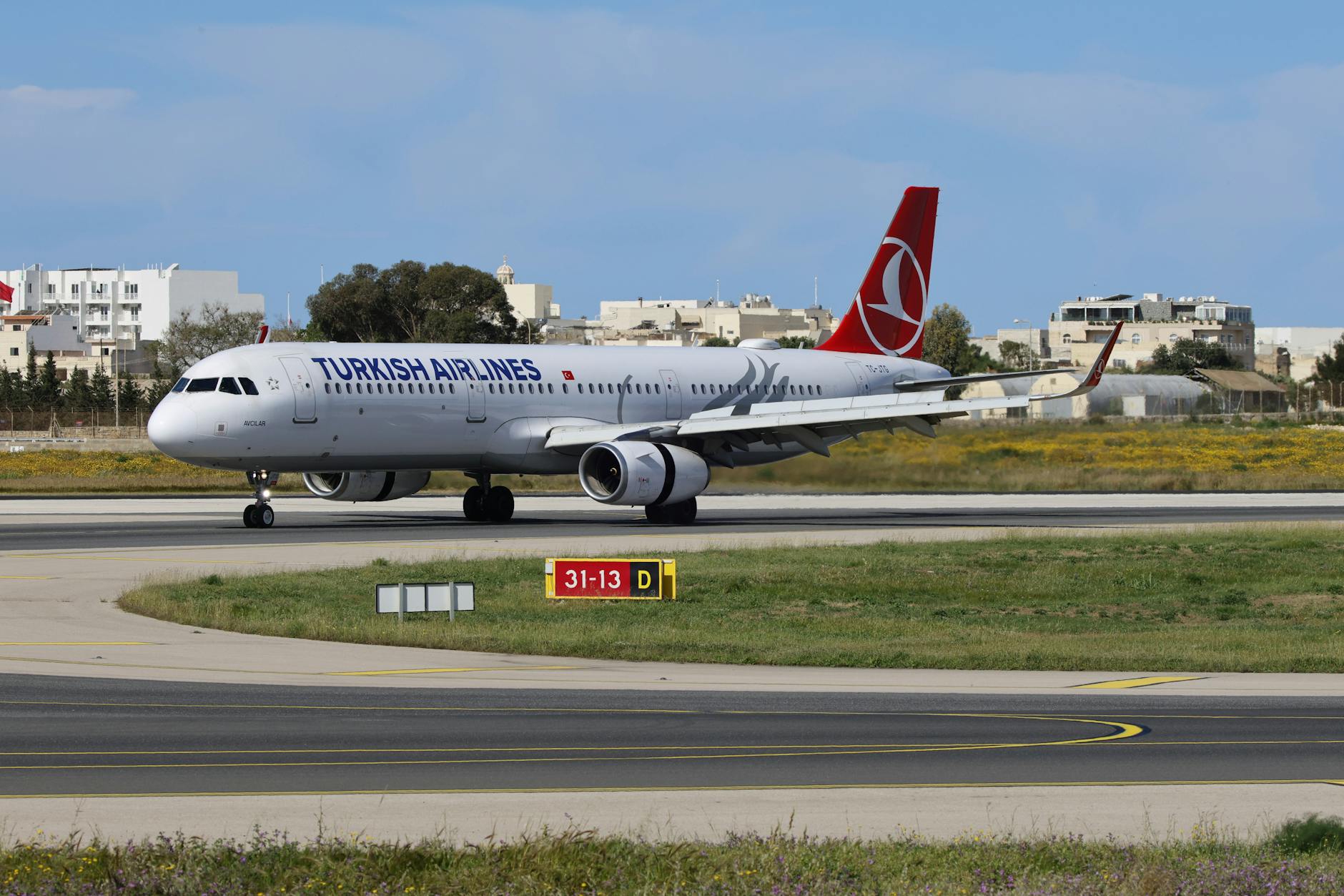 Cockpit view of an airliner involved in air cargo operations