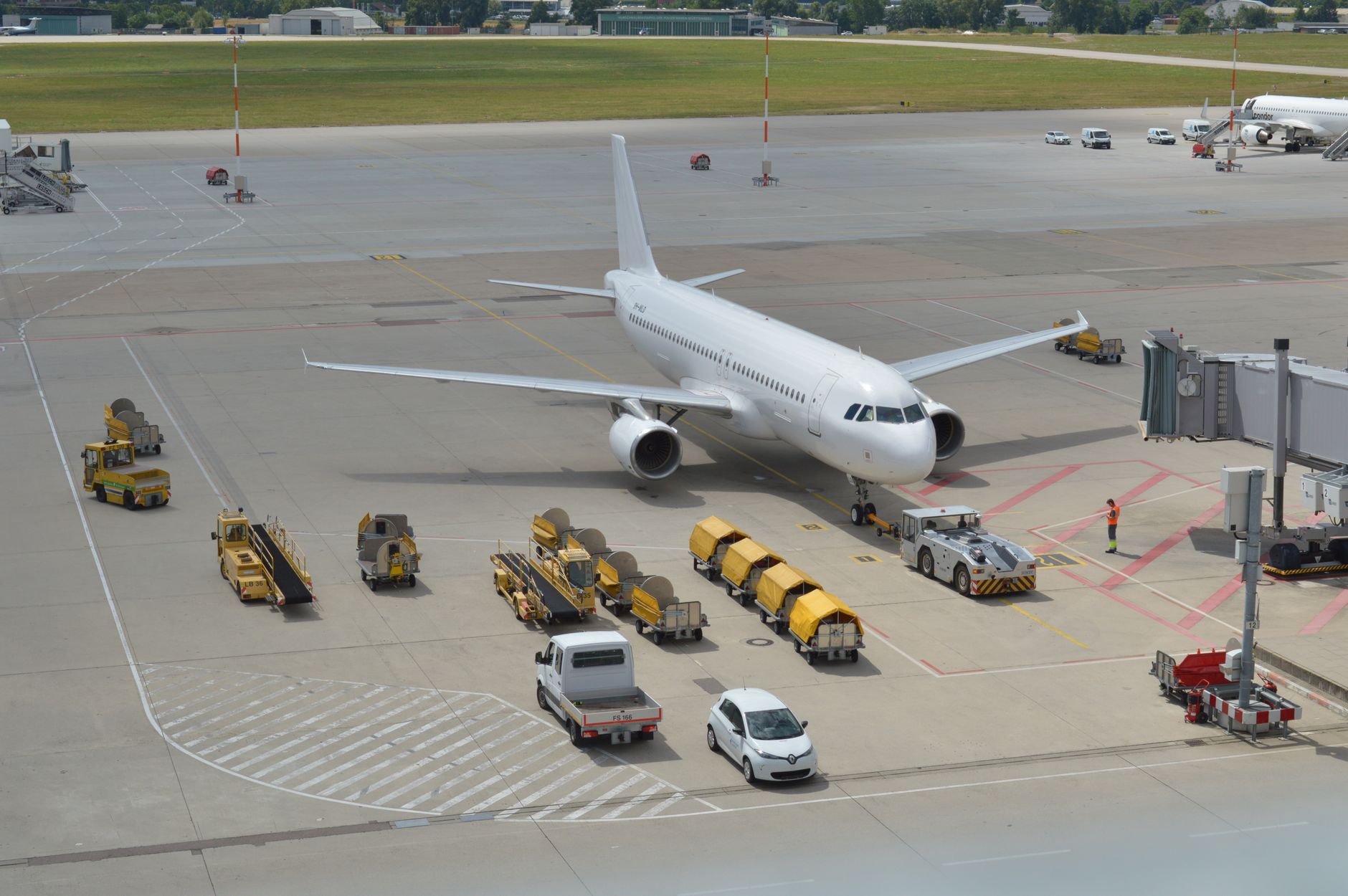 Airport security check related to customs regulations in air cargo