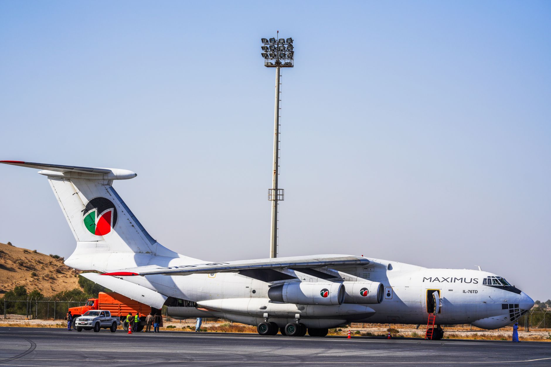 A cargo airplane on a runway, highlighting freighter fleet news
