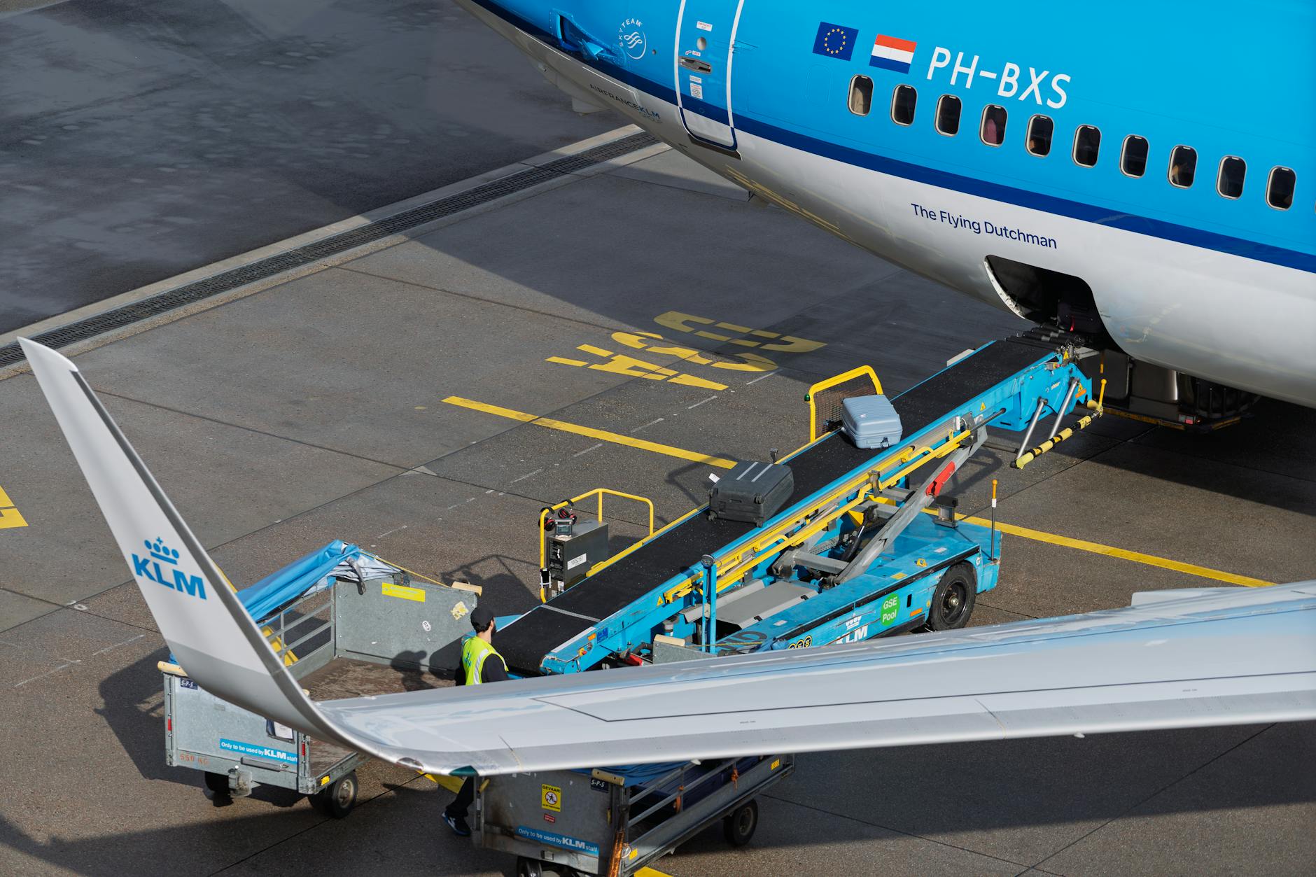 Cargo airplane on runway related to air cargo italy