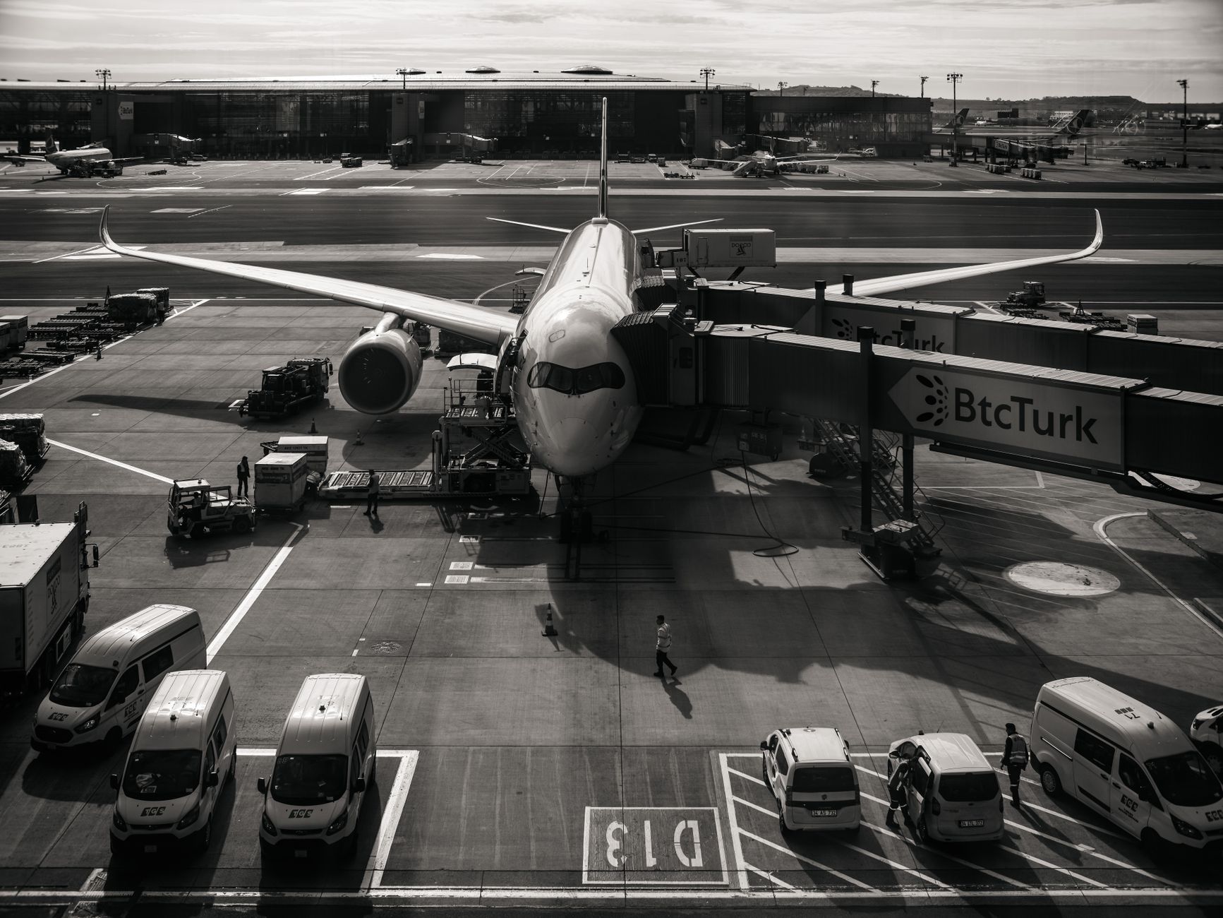A cargo airplane on a runway, highlighting freighter fleet news